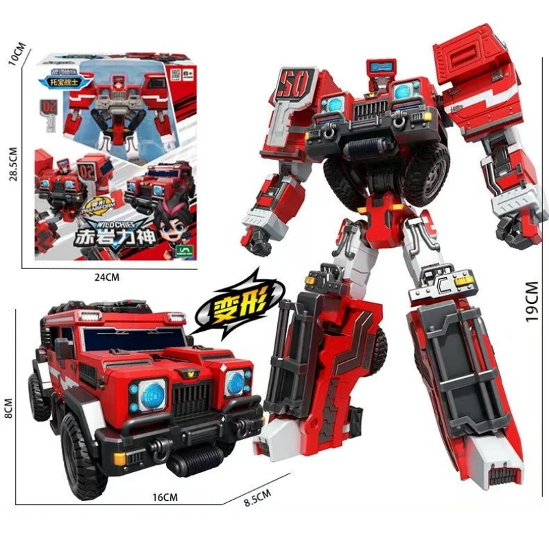 Neue Tobot Brother Warrior Galaxy Detective 6, koreanische Anime-Transformationsroboter, Actionfigur, Verformungsspielzeug für Kinder, Jungen, Robotergeschenke