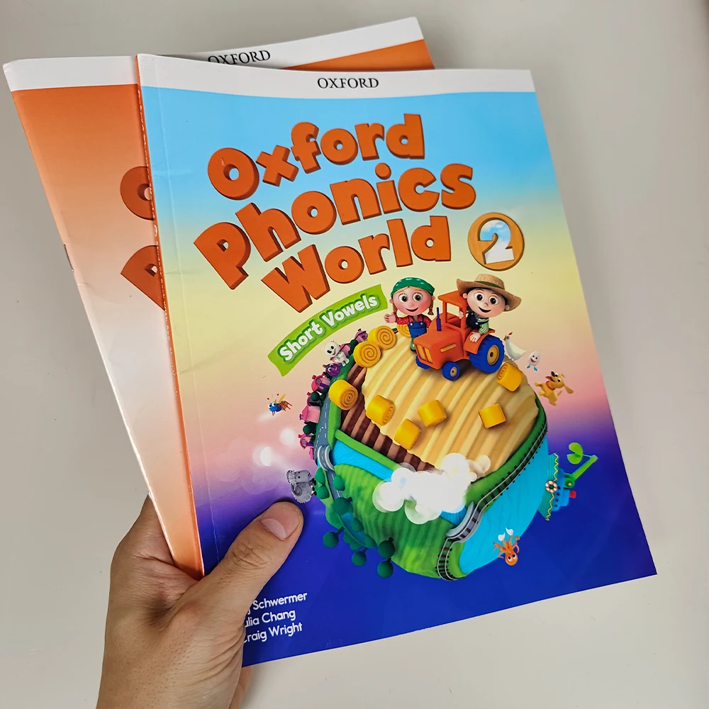 2 كتاب الأطفال باللغة الإنجليزية تعليم أكسفورد الصوتيات المستوى العالمي 1/2/3/4/5 كتب القراءة + المصنفات كتب للأطفال كتاب التعلم