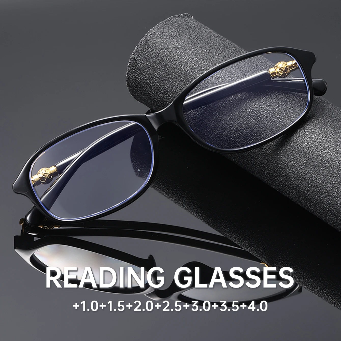 Neue Männer Frauen Runde & Quadratischen Rahmen Boho Y2K Lesebrille Anti Blau Licht Brillen Brille Mode Presbyopie Brillen