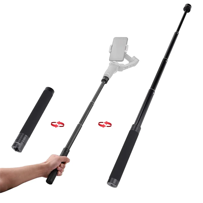 Aluminium Verlängerung stange Selfie Stick für Dji om 5 Osmo Mobile 5 4 3 Gimbal Kamera für Zhiyun glattes Telefon Zubehör