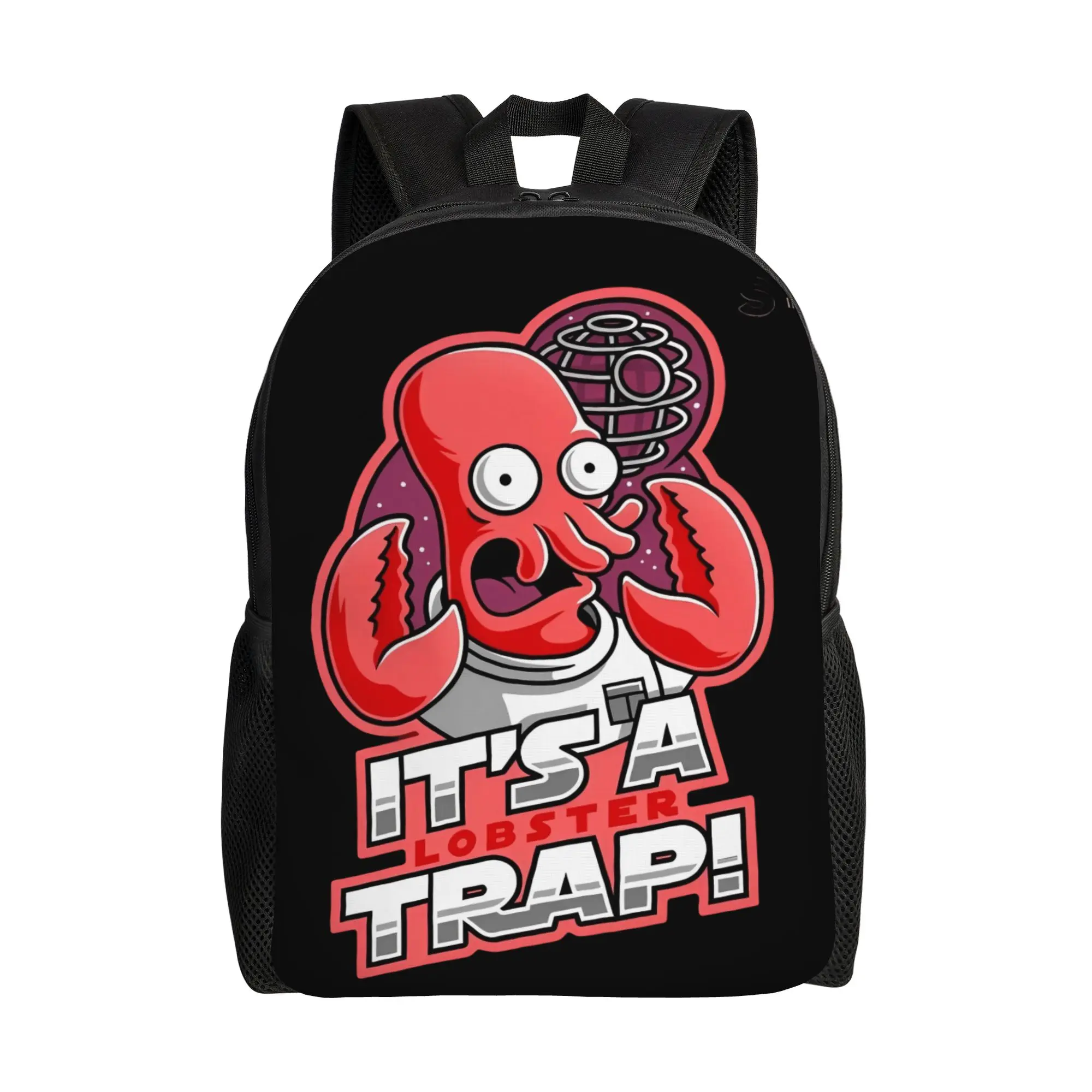 

Стильный рюкзак Doctor Zoidberg Futuramas для спорта, учебы, походов и путешествий, унисекс, из холщовой ткани