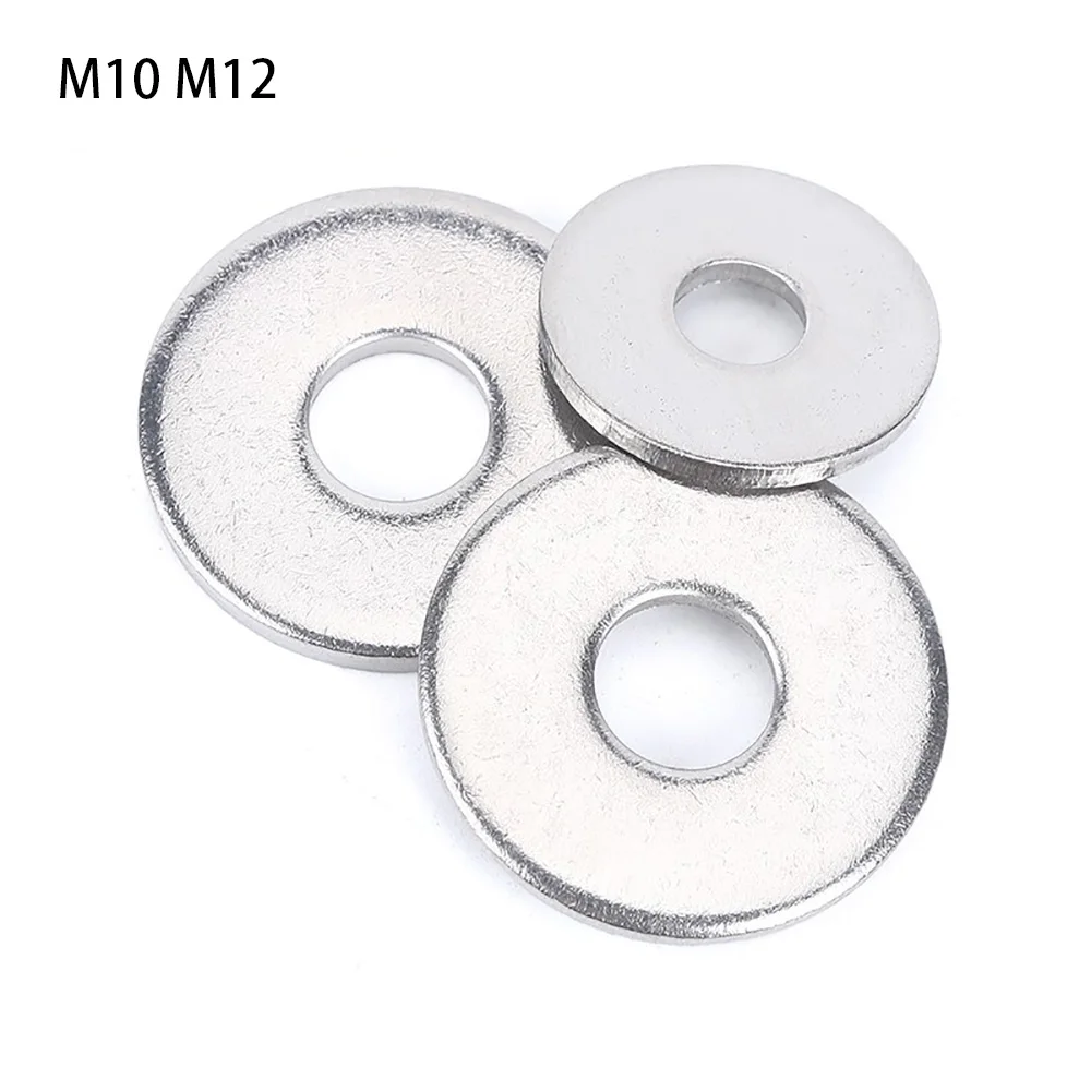 M14 M16 M18 M20 M22 M24 M27 M30 M33 M36 304 Stainless Steel Flat Washer Plain Gasket Oversize Big Wider Flat Washer Plain Gasket