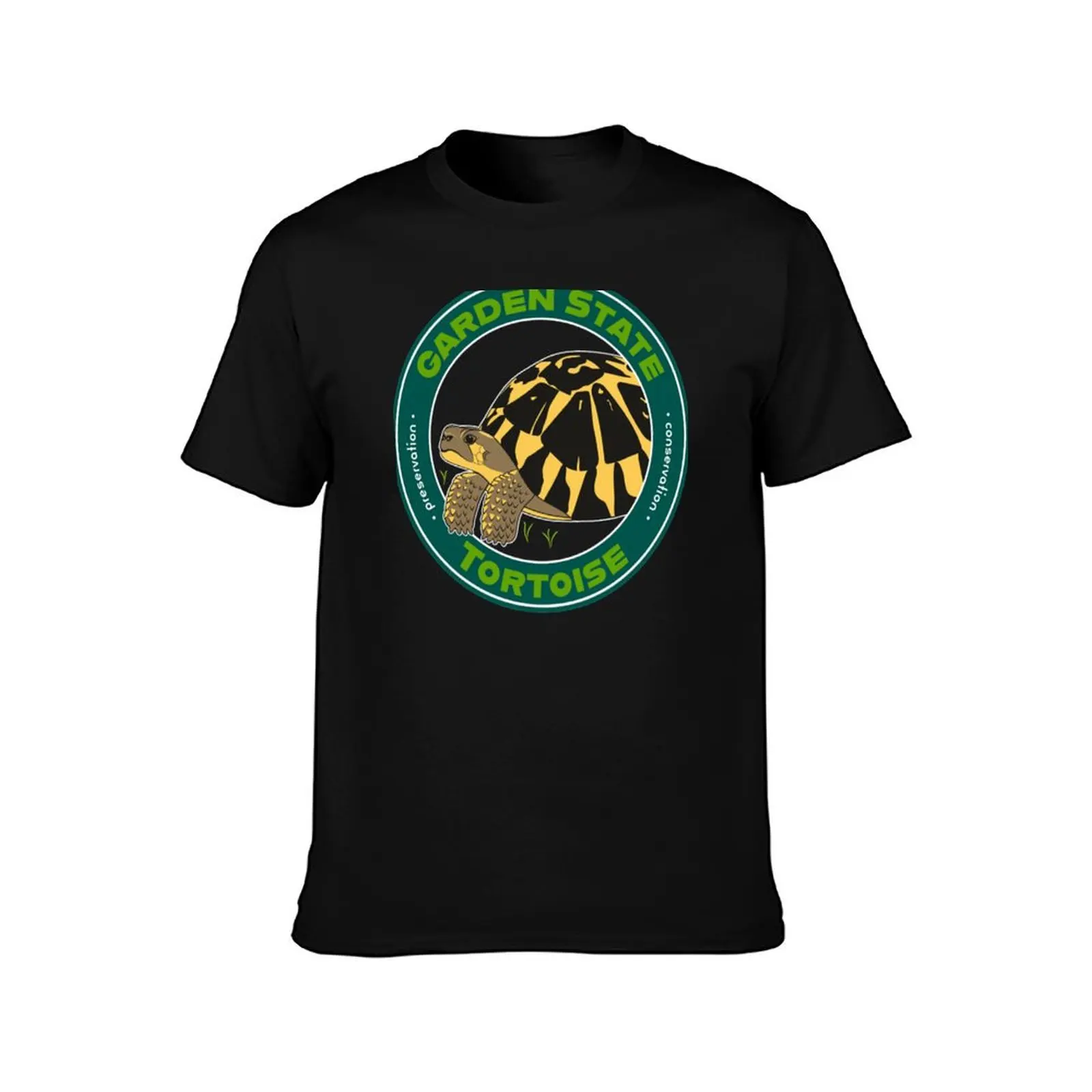 Garden State Tortoise Western Hermann&x27;s Tortoise T-Shirt man t shirts for men casual T-Shirt