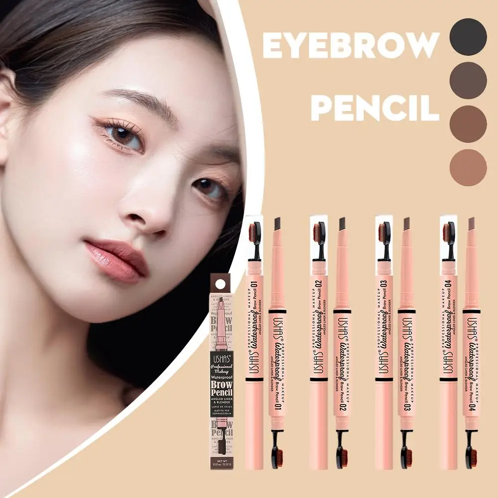 Crème Rehausseur de Sourcils à Double Tête, Liquide Naturel, Tatouage Durable, Imperméable, 1 2 Pigments, Crayon de Teinture, W8F5