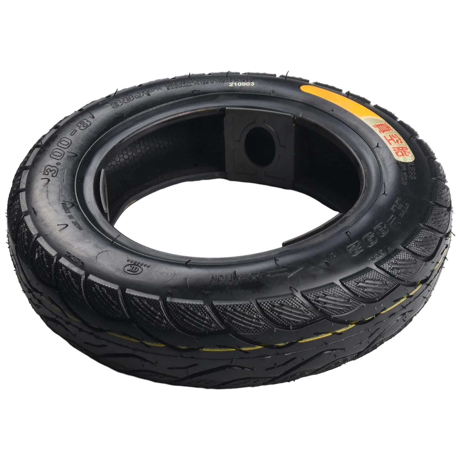

Tire Replacement Solution 3 00 8 Tubeless Tires Ideal for Use on Trolleys and For Electric Scooters with Strong Build