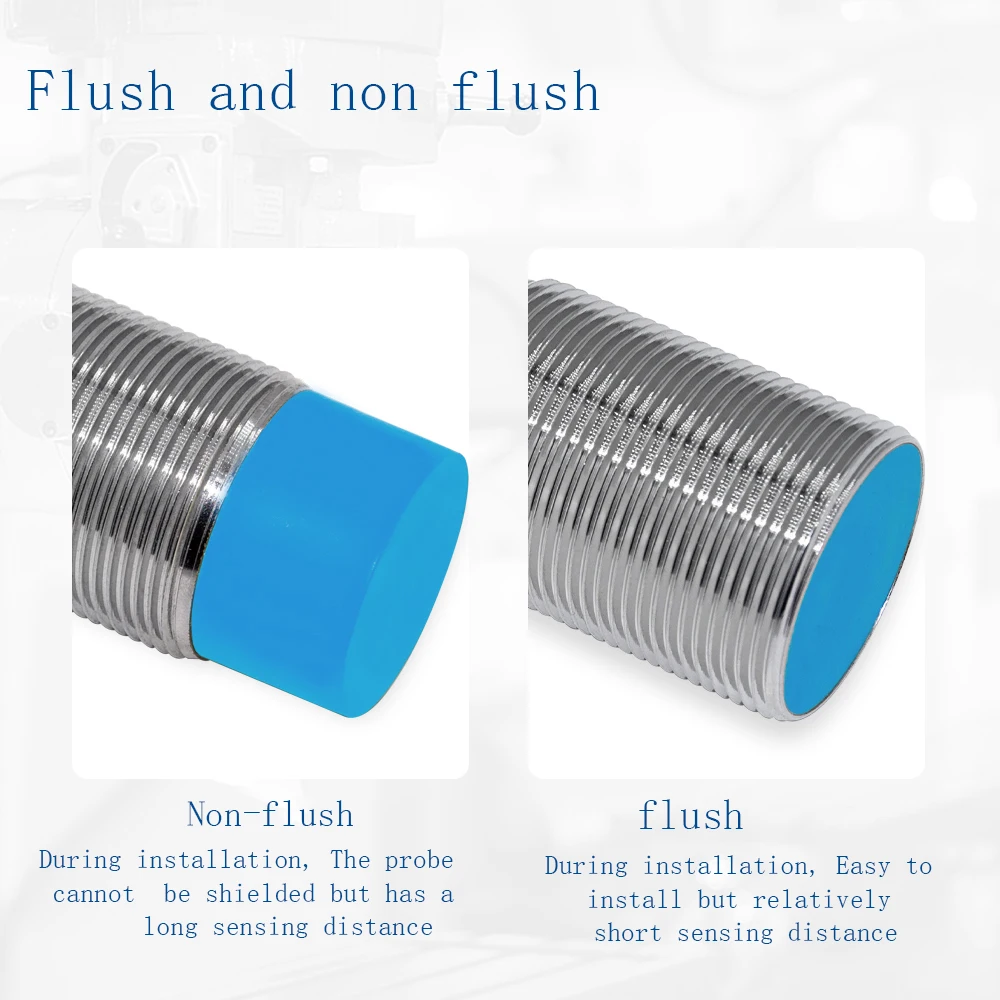 BXUAN M12 interruptor de proximidade sensor quantidade NPN PNP NO/NC AC 2 fios DC 3 fios 5mm 8mm interruptor indutivo