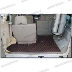 leather car trunk mat rear boot luggage cushion for nissan patrol y61 1999 2000 2001 2002 2003 2004 2005 2006 2007 2008 2009