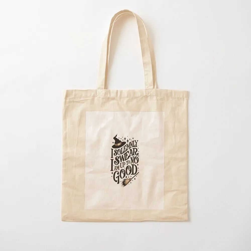 I Solemnly Swear That I Am Up to No Good - Wizard Tote Bag eco pack reusable grocery bags Lady bag