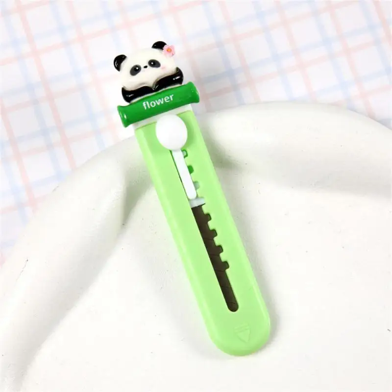 Portable Kawaii Mini Pocket Art Utility Knife Express Box Knife Paper Cutter Craft Wrapping Unpacking Express Paper cutting