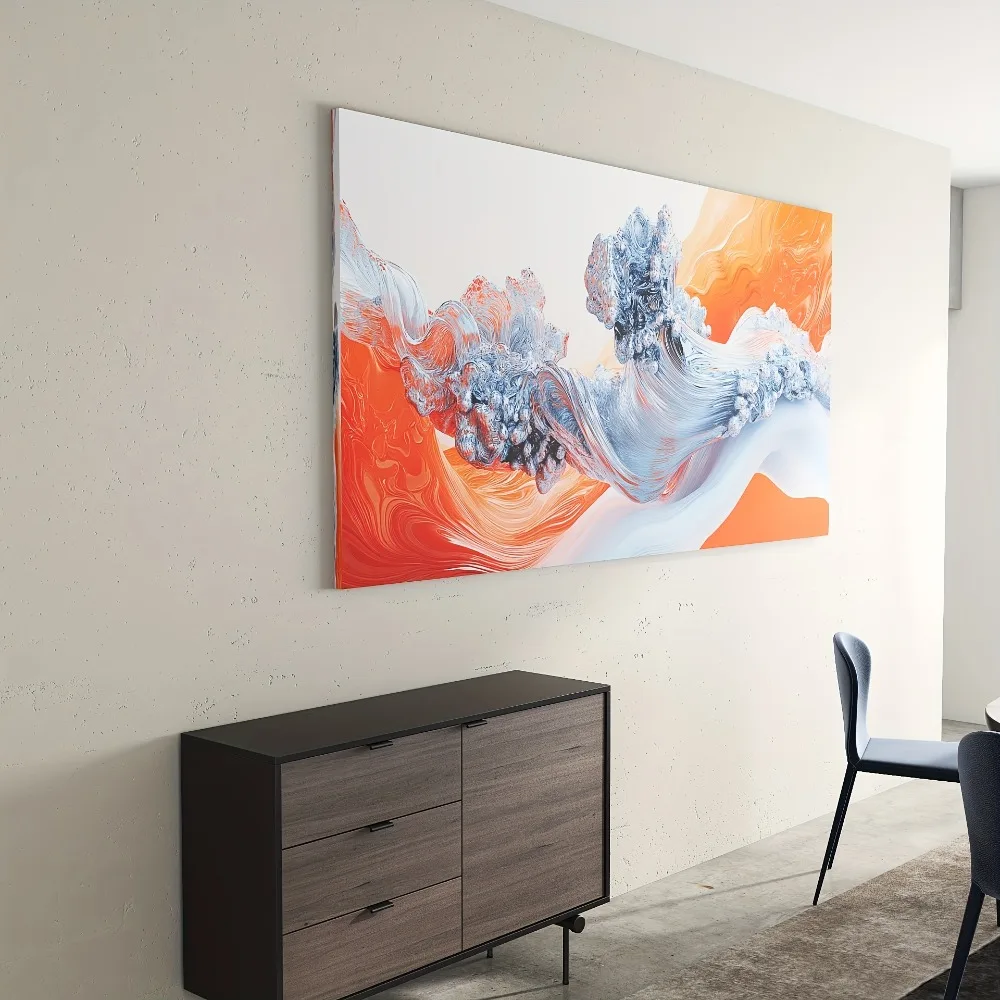 

Свет и Тень - визуальный праздник света и темных, подходит для внутреннего декора, рама из массива сосны толщиной 1,5 дюйма.