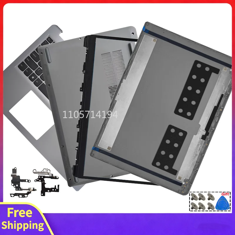 New Replace Case For IdeaPad 1 15ADA7 15AMN7 Rear Lid Top Case Laptop LCD Back Cover US Palmrest Front Bezel Hinges Bottom Case