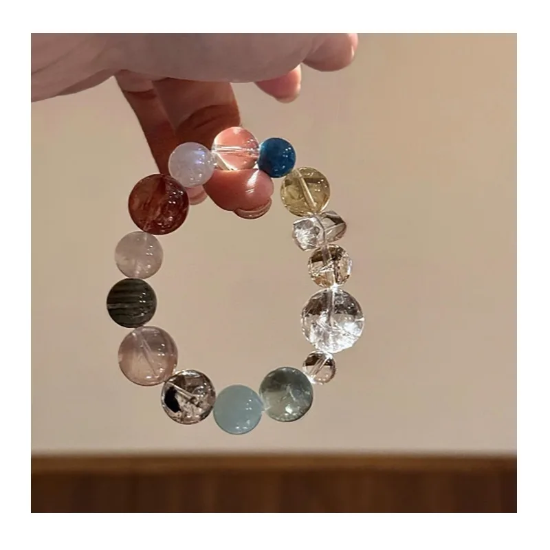 

Irregular Duobao Bracelet, Light Luxury Temperament, Personalized Beaded Bracelet, Simple and Versatile Women's Niche Design Bra