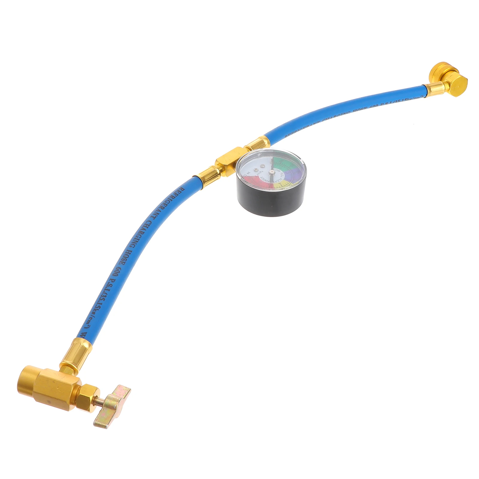 

Automobile Air Conditioning Refrigerant Charging Hose 1/2 Thread Coolant Adapter Gauge Recharge Vehicle Durable Construction