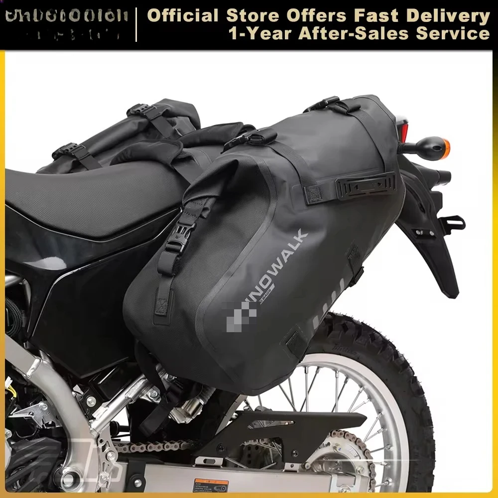 

Motorcycle Bag 100%Waterproof 18L/28L/48L Large Capacity 2 Pcs Universal Fit Motorcycle Pannier Bag Saddle Side Bags