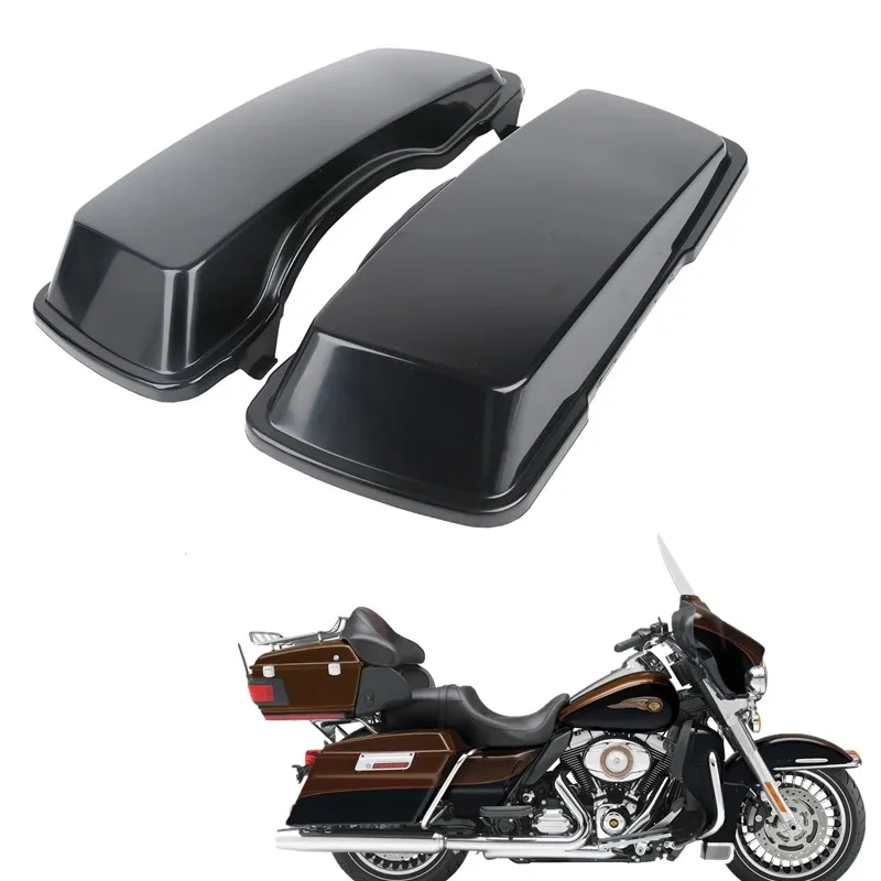 

For Harley Road King Electra Glide Ultra 1994-2013 Unpainted Motorcycle Saddlebag Lids Upper Covers otorcycle Acsessories