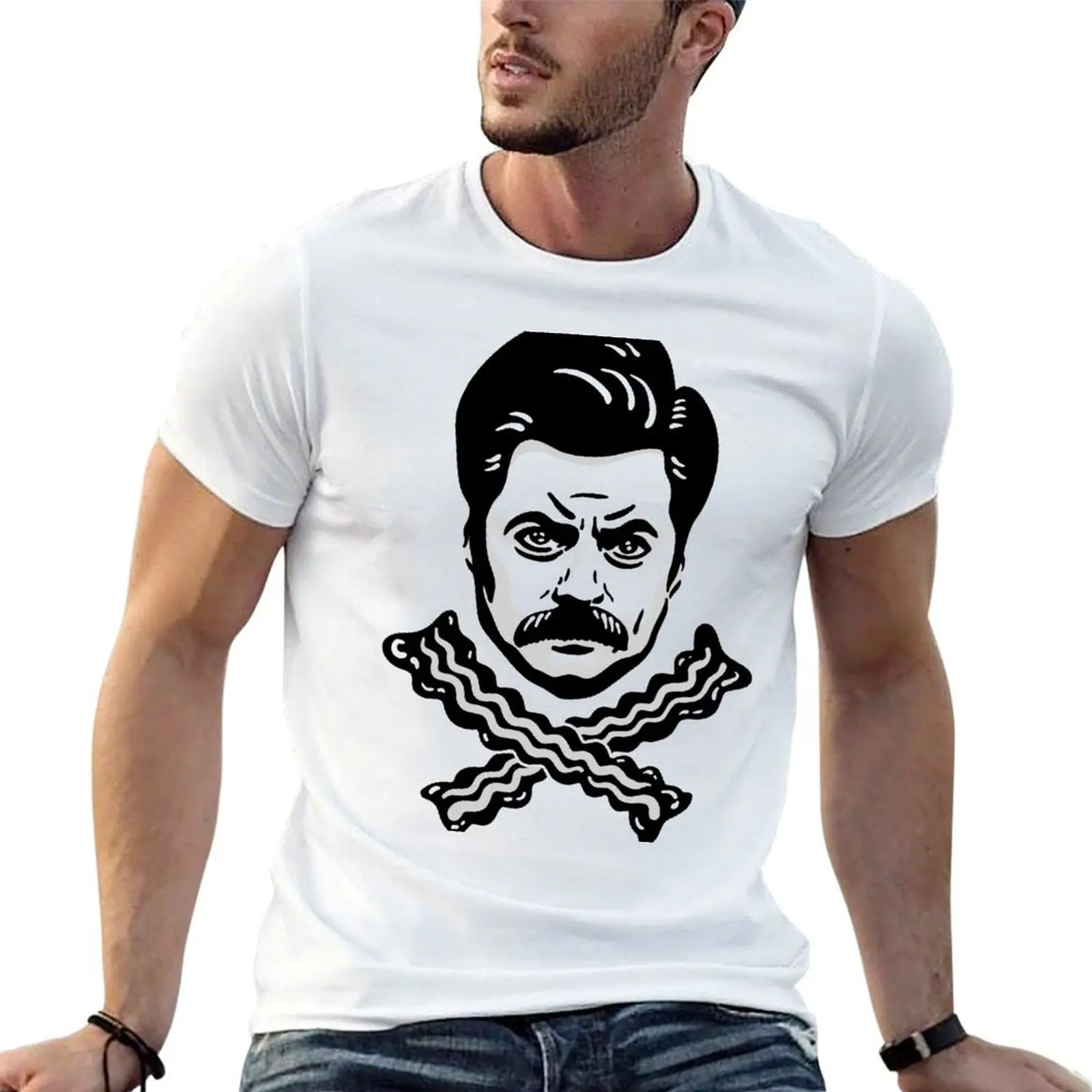 T-Shirt cotton Jolly t cotton shirt man Swanson t man shirt