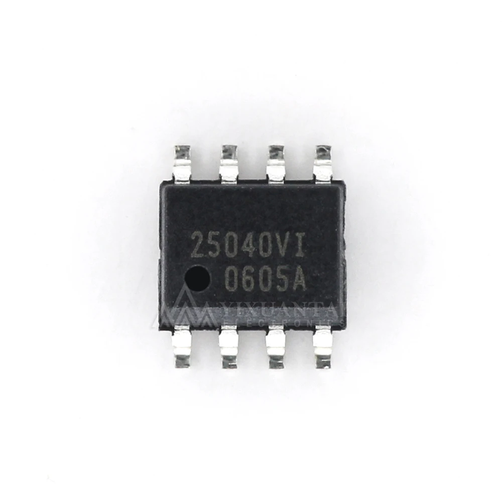 10pcs/Lot  CAT25040VI-GT3  25040VI【CAT25040 Series 4 Kb (512 x 8) 5.5 V SMT SPI Serial CMOS EEPROM - SOIC-8】NEW