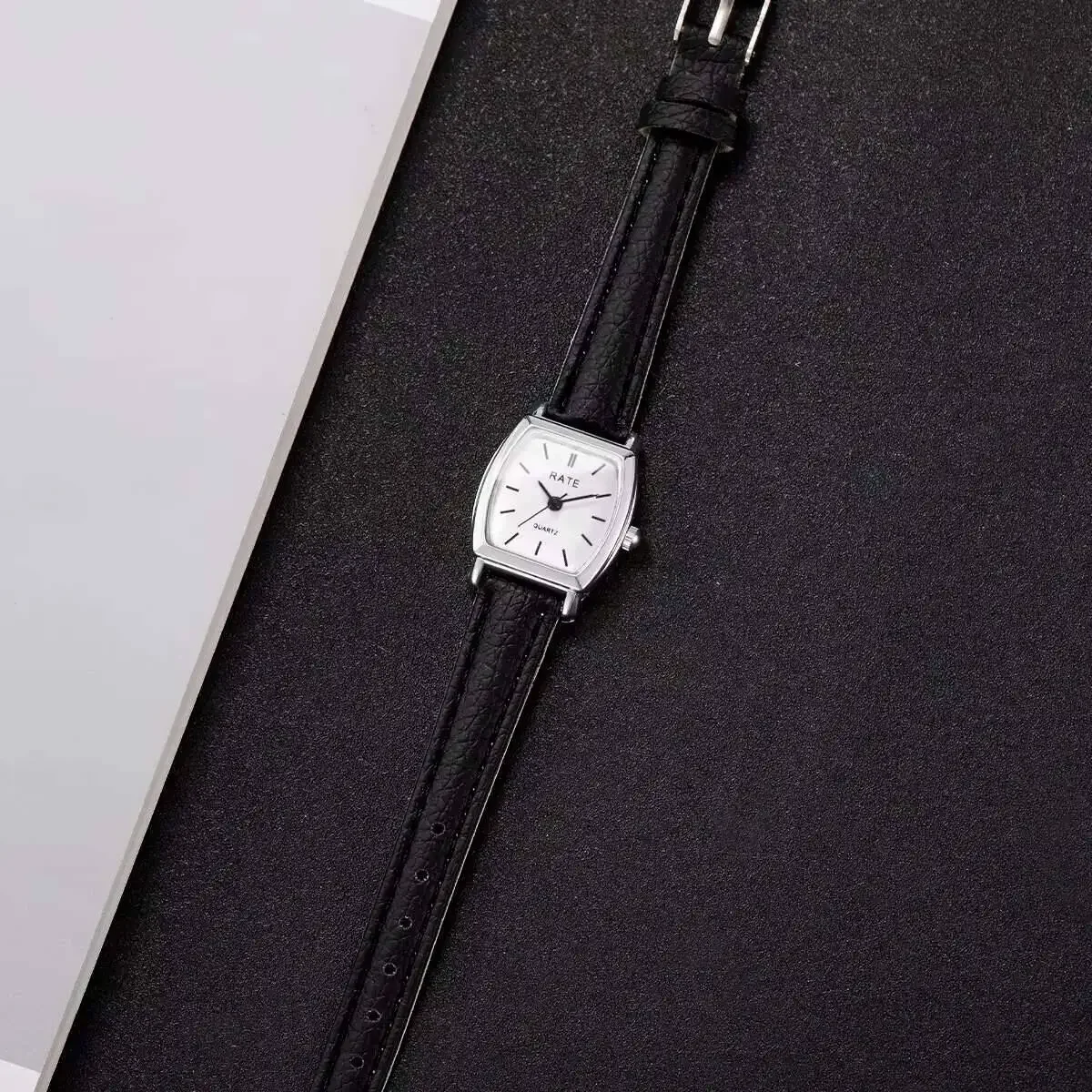 2PCS/Set Fashion Small Dial Women Watches Casual Leather Strap Quartz Wristwatch Reloj Mujer Girls Clock Gift（Without Box） - view 6