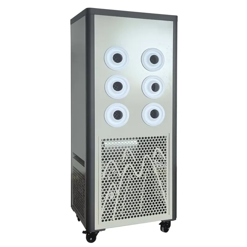 Industrial Portable Air Cooler Heavy for Factory & Warehouse Cooling Large Airflow R-410A Digital Floor Standing