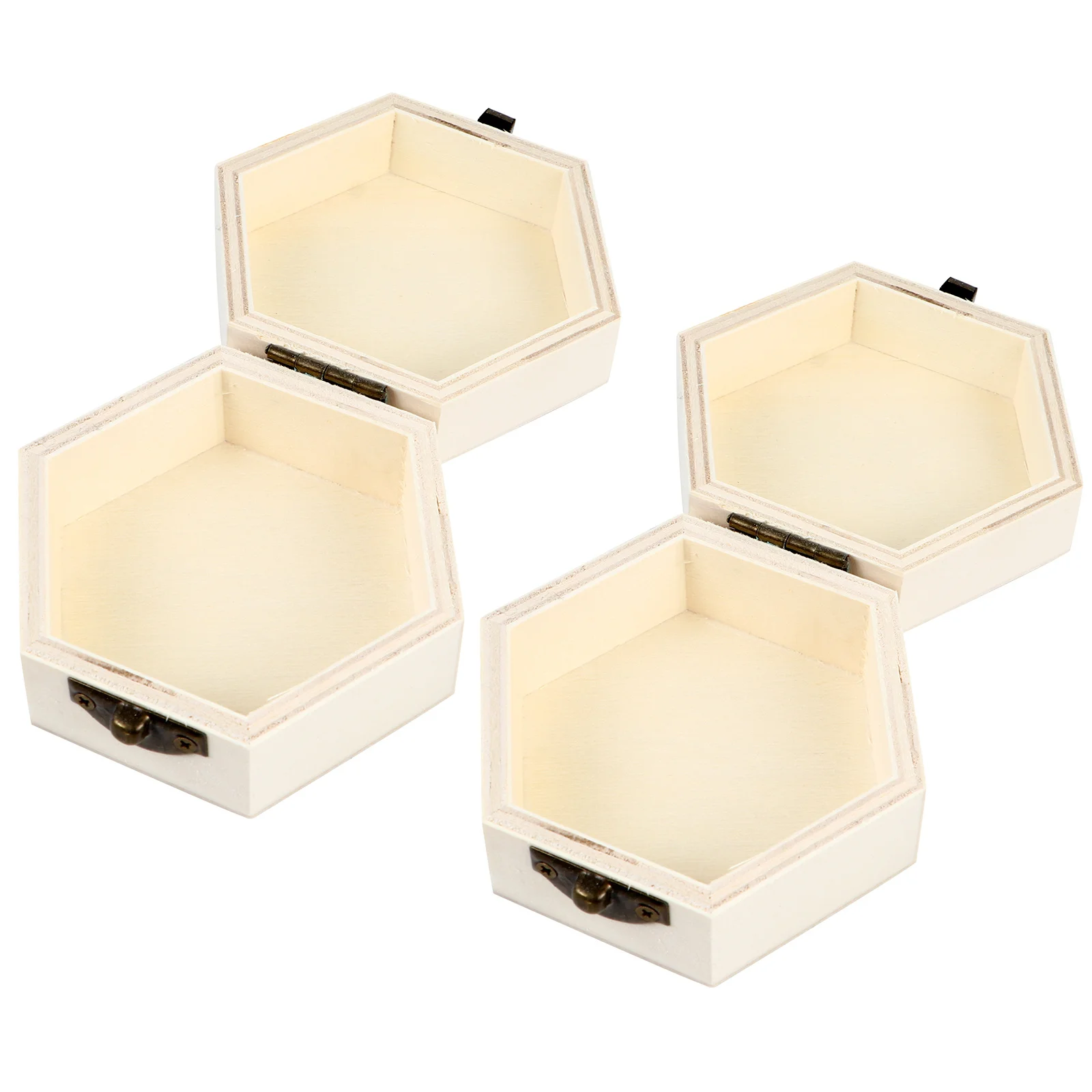 

2Pcs Wooden Storage Boxes Retro Gift Packing Box for Jewelry and Preserved Flower Hand-Polished Natural Wood Craft Small