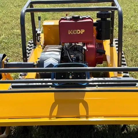 جزازة العشب الآلية الزراعية المخصصة - محرك قوي للخدمة الشاقة، جزازة العشب عالية التقنية مع تقنية التحكم عن بعد