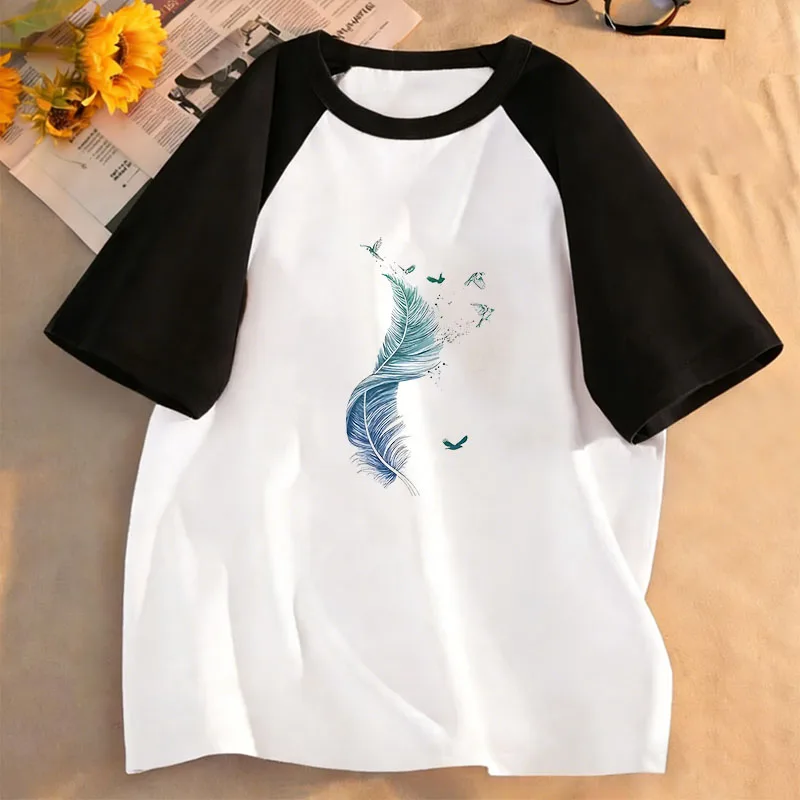 Vintage Leaf Design T Shirts Retro Kids Children's T-shirt Boys Girls Summer Spring Casual Top Tee Shirt Short Sleeve