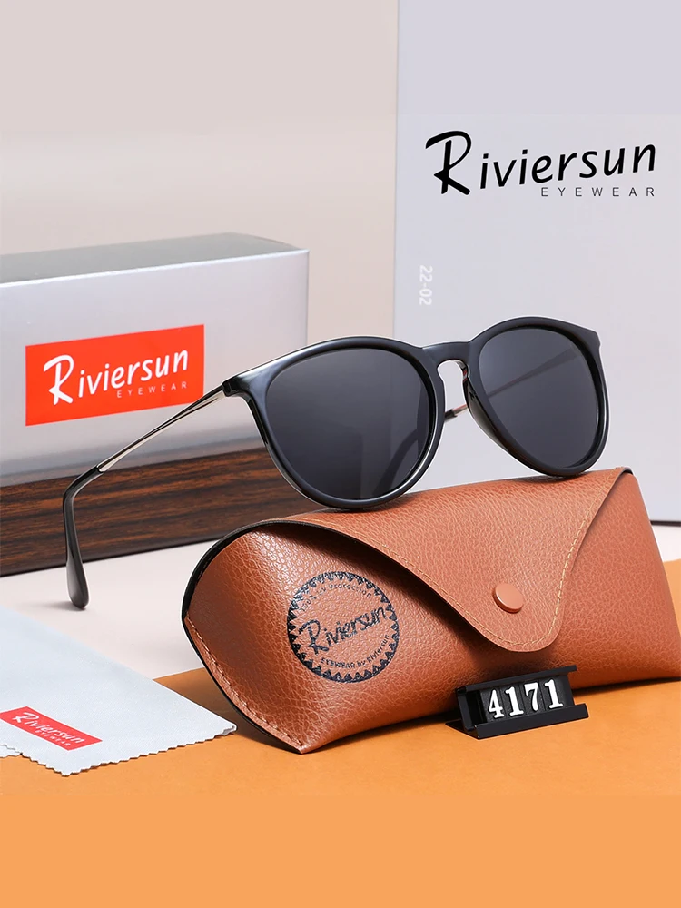 Trendy Cat Eyes Frame Gepolariseerde Zonnebril Legering Ontwerp UV400 Reisbril Voor Dames Heren Rijbril - afbeelding 2