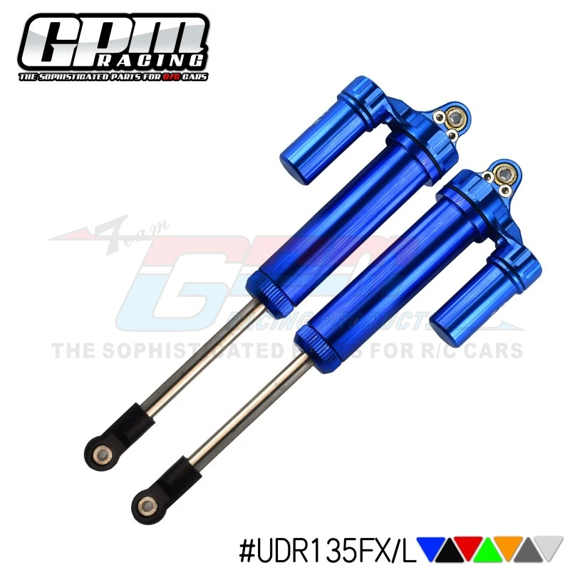 GPM Aluminum Front L-Shape Internal Damper For TRAXXAS 1/7 Unlimited Desert