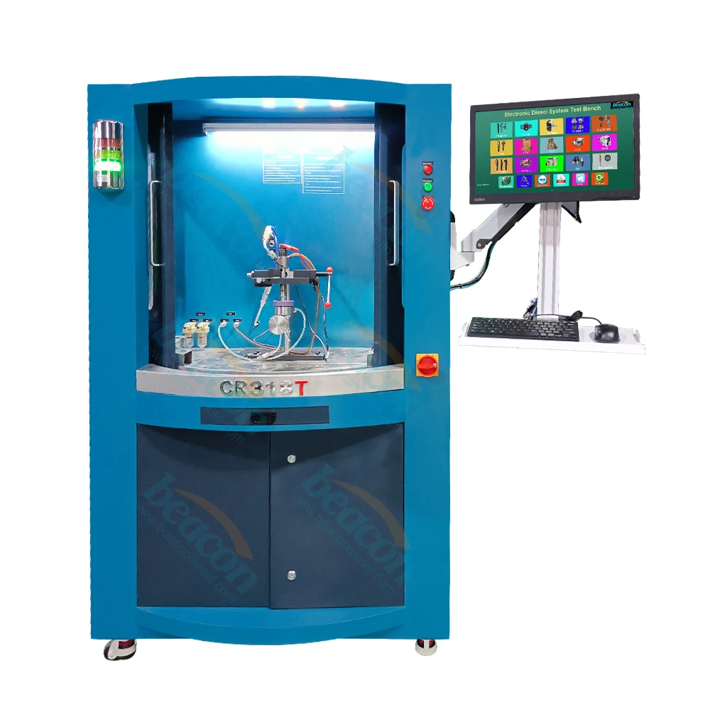 

Beacon Machine CR318 Common Rail test Bench Injector Calibration Machine with All Brands Injector Coding CR318T