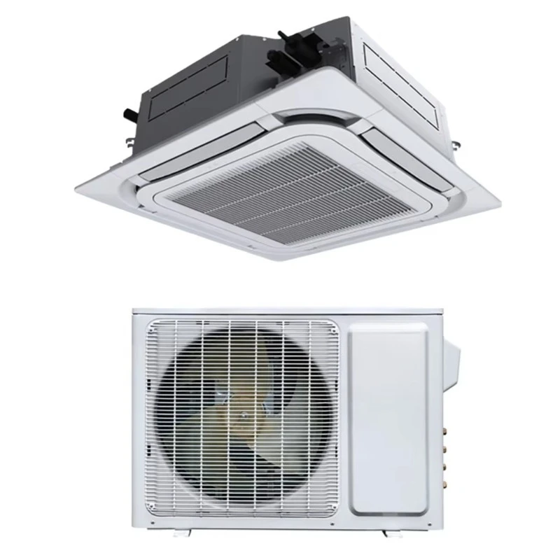 Cassette Type Central Air Conditioner, 360 Degree Air Outlet Fan Coil Unit For HVAC System