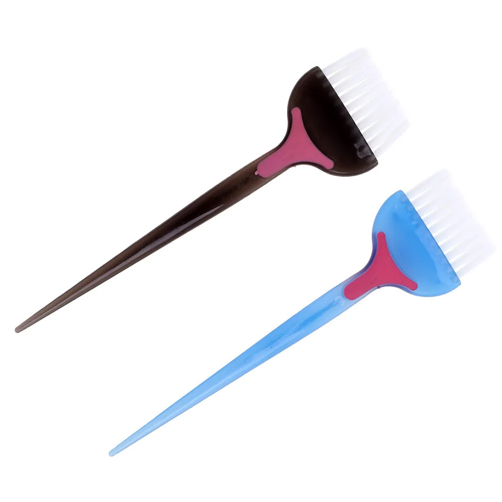 4 шт., кисть для окрашивания, длинная ручка, удобная ручка, легкий для DIY, инструмент для окрашивания волос, аксессуары для салона, аппликатор для краски для волос