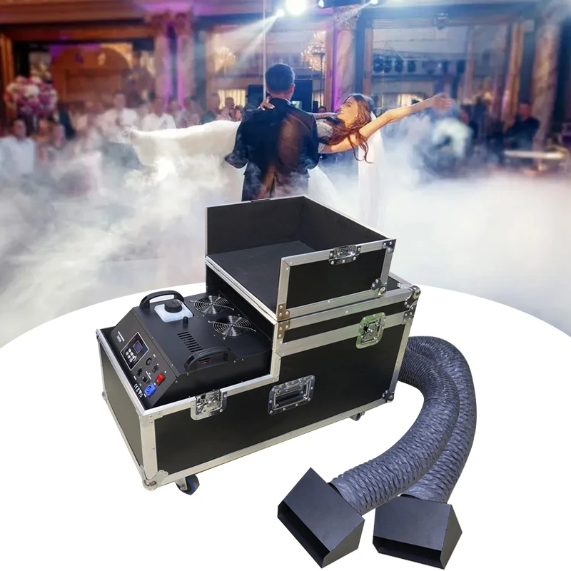 Special stage 2000W high power water fog machine wedding low fog machine Celebration party bar dry ice machine