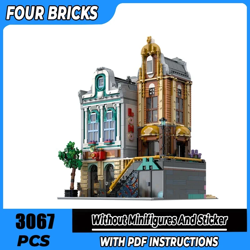 

Moc строительные блоки Metro Station Technology модульные кирпичи модель подарки рождественские игрушки наборы «сделай сам» сборка