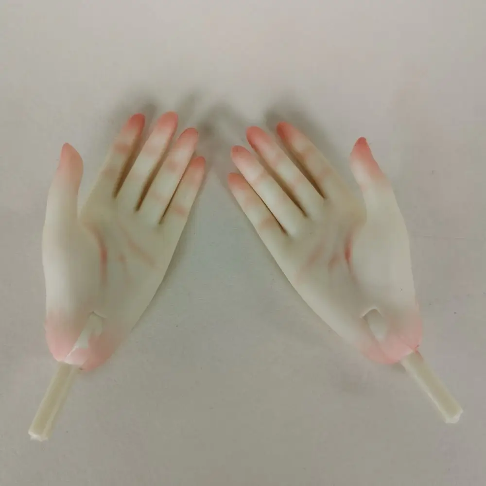 New Plastic Body Moveable Joint Multistyles Body Parts Palms and Soles for 1/3 1/4 1/6 BJD 30cm