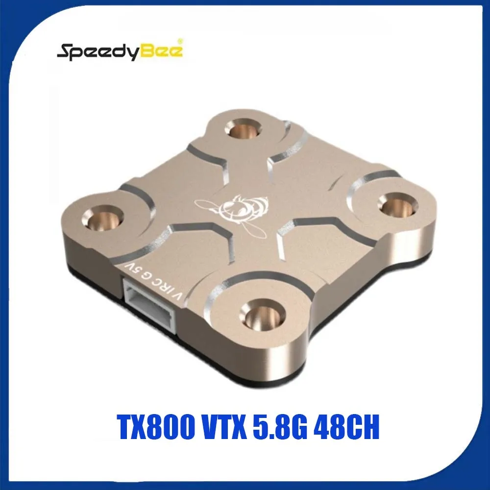 

SpeedyBee TX800 VTX 5,8G 48CH PitMode 25 МВт/200 МВт/400 МВт/800 МВт Выход Передатчик дальнего действия Поддержка батусов для RC FPV Racing Drone