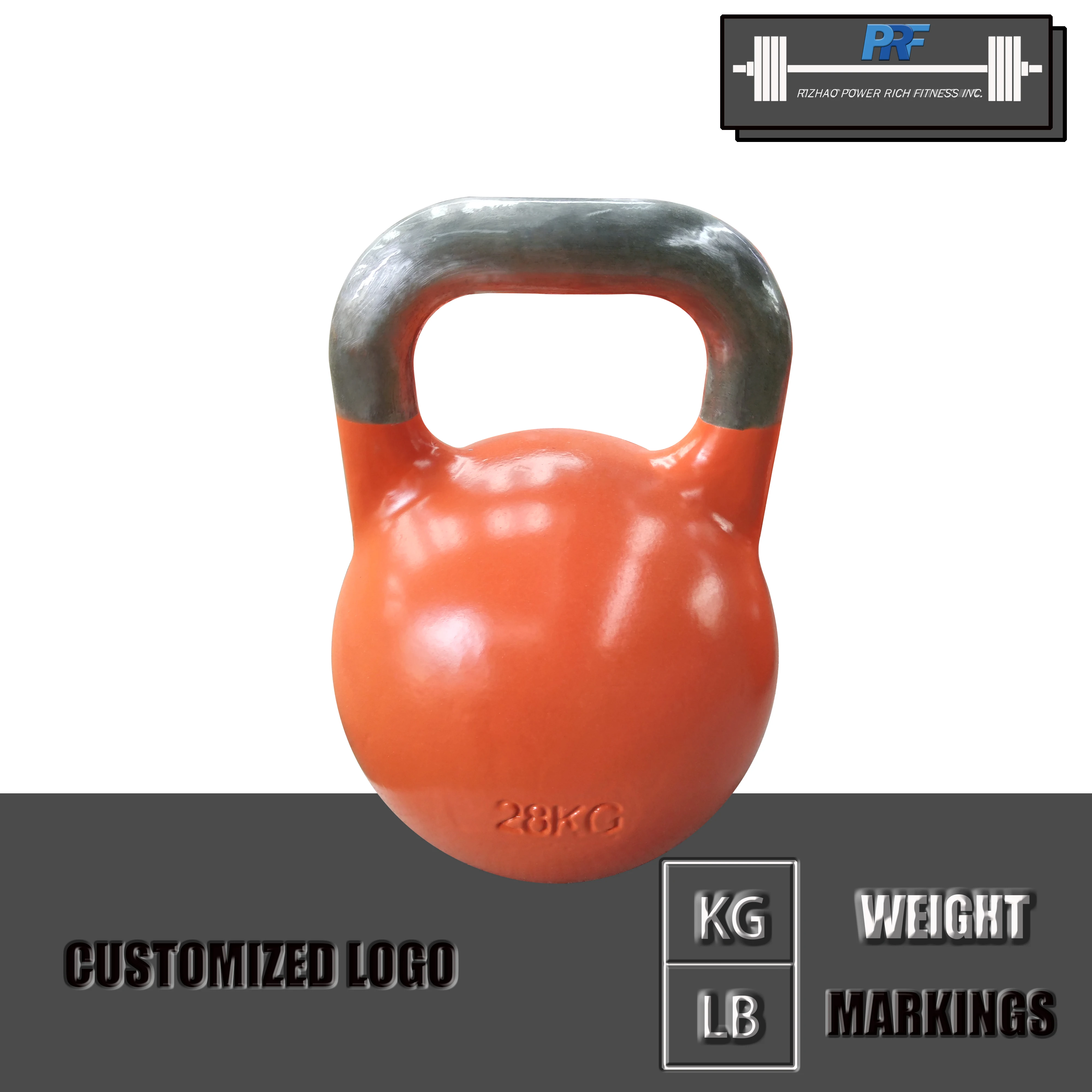 Top Quality Home Gym Polished Steel Handle Competition Kettlebell