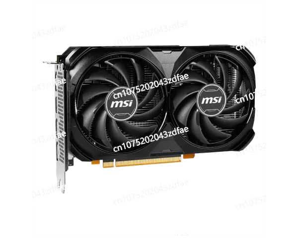 Original Msi GeForce RTX 4060 VENTUS 2X BLACK 8G OC Computer Graphics Card 550W Esports Game Dual Fan Graphics Card