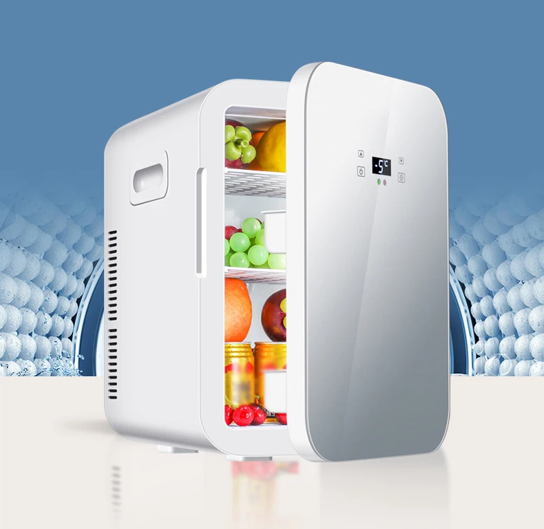 Car Accessories Factory Wholesale AC/DC Portable Thermoelectric Cooler And Warmer Refrigerators 20L Car Fridge Car Cooler 304033