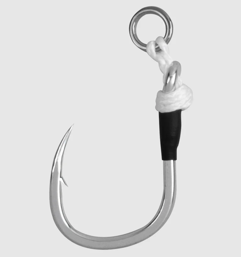 OBSESSION HK048 2 Stück/Beutel Verstärkte Slow-Jigging-Einzelhaken aus Hochkarbon-Stahl 1/0-7/0 Salzwasser-Metall-Jig-Assist-Haken – Detail 11