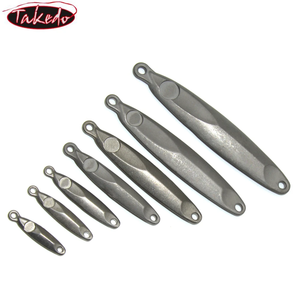 TAKEDO-DIY Tungsten Jig Fishing Lure, Unpainted Metal Jig Lures, BY01, 3.5G, 5G, 7g, 10g, 15g, 25g, 30g, 40g, 60g