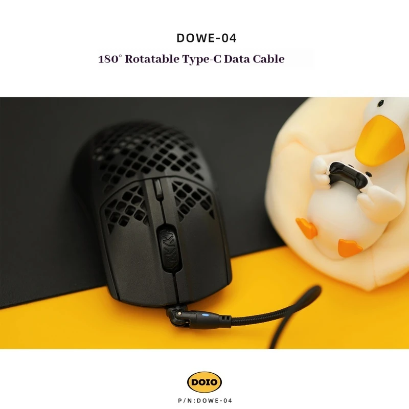 DOIO verlängerter geflochtener Draht TYPE-C Datenkabel drehbare Biegung horizontal 180 °   Rotation TYPE-C Datenkabel Stecker Lade-USB-Kabel