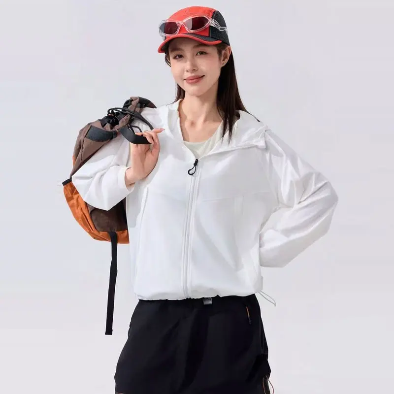 Unisex Quick-Drying Sun Protection Top Windbreaker Outdoor Outerwear for Men And Women