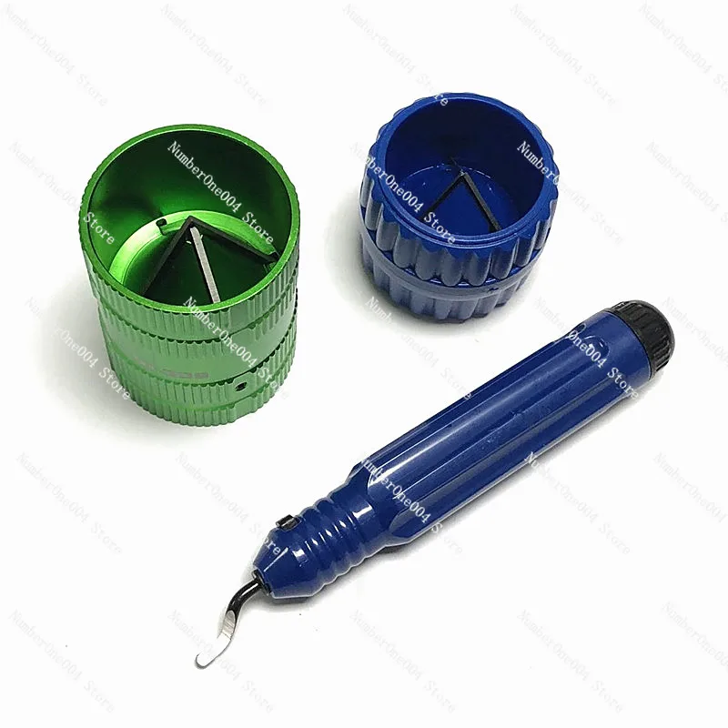 Chamferer Inside and Outside Edger Alec Tube Aluminum Tube Burr Scraper Air Conditioner Refrigeration Tools Copper Tube Reamer