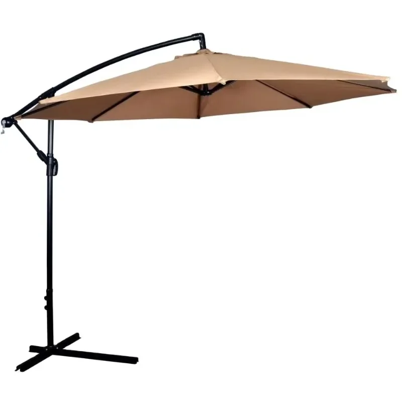 10FT New Hot Sale Outdoor Market Umbrella Durable Patio Banana 