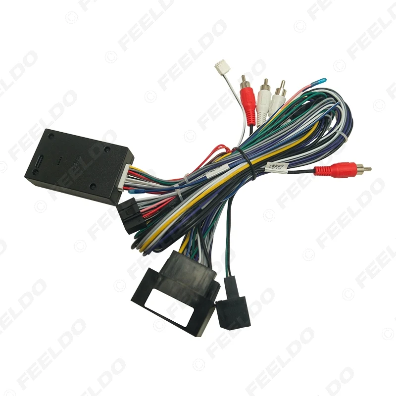 Car 16PIN Audio DVD Player Power Calbe Adapter For Chevrolet Encore Opel Moka Stereo Plug Wiring Harness