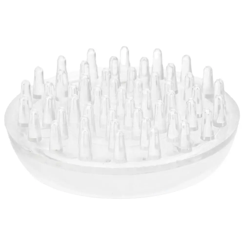 Carpet Protectors Spiked Caster Cups Round Furniture Caster Cup Transparent Plastic Chair Leg Covers Furniture Cups for Sofas