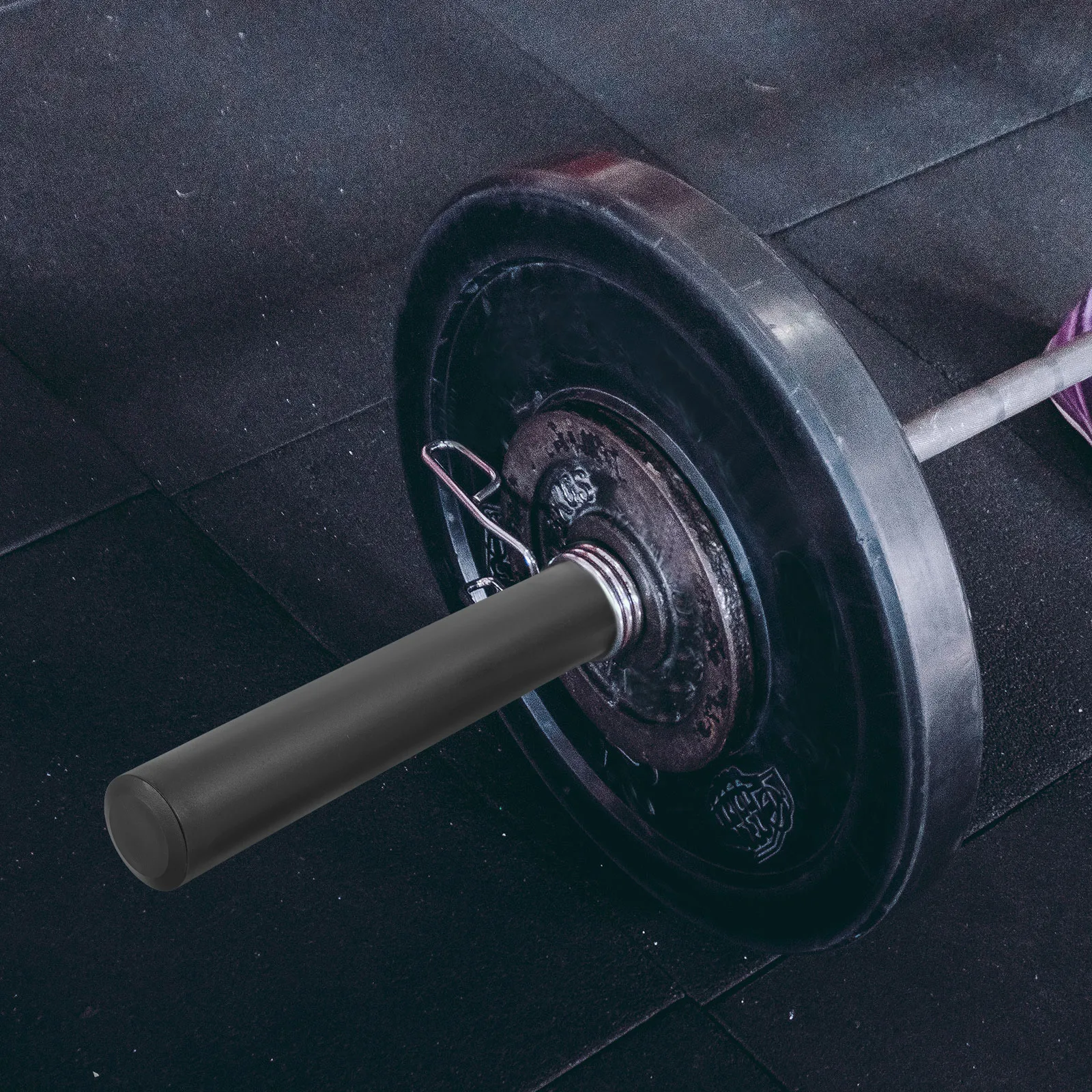 

1Pair Barbell Adapter Sleeves PP Construction Anti-Slip Weight Bar Sleeve Converter Gym Dumbbell Bar Attachment