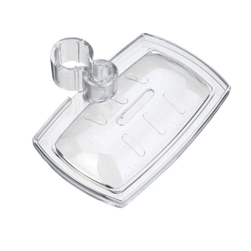 Contemporary Adjustable Shower Rod Soap Organizers Bathroom Storage Solution 