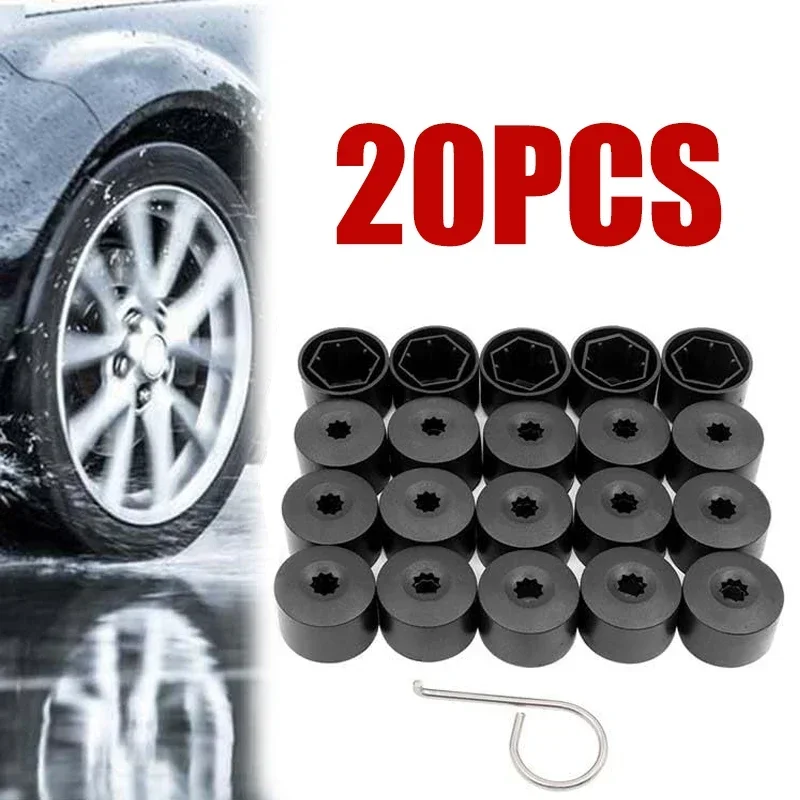 20 Pcs for Universal 17mm Car Tire Screws Car Wheel Cover Wheel Nut, Bolt Cap Protector, Volkswagen Volkswagen Golf MK4