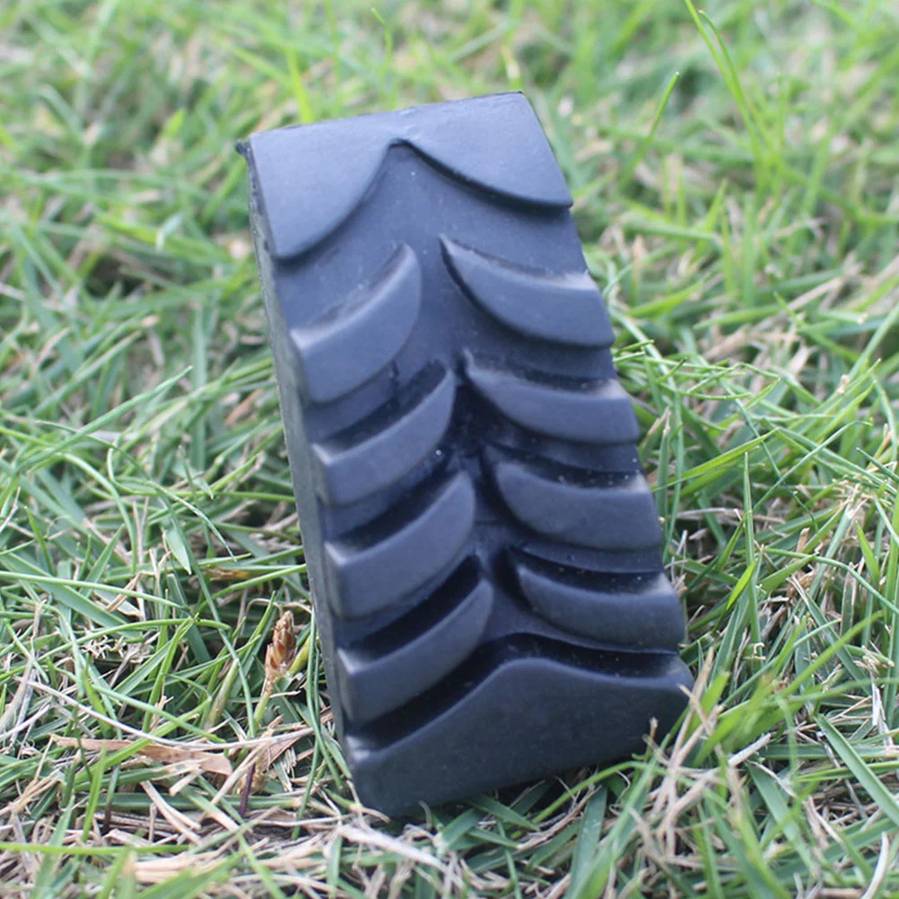 

8Pcs Trekking Pole Tip Protectors Walking Stick Head Protectors Compact Lightweight Easy Carry Anti-Slip Foot Pads Black